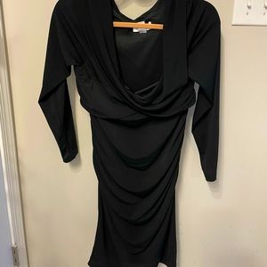 Maternity black dress - size M